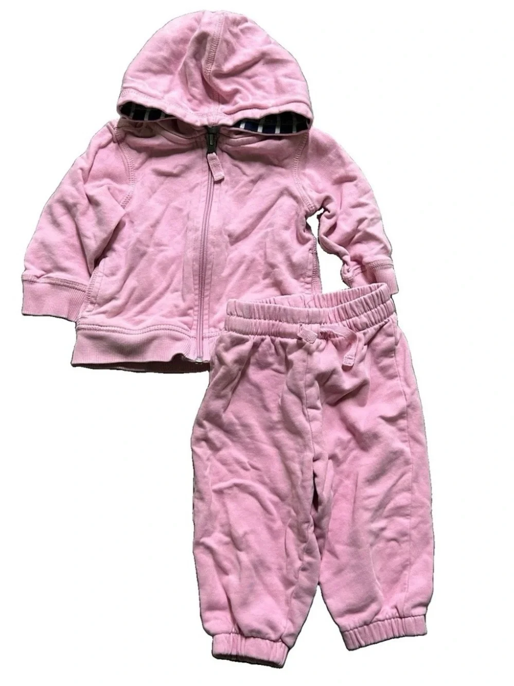 Toddler Girl Hanna Andersson Pink Matching Set Size 12-18 Months
